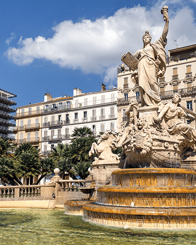 La fontaine de la Fédération à Toulon