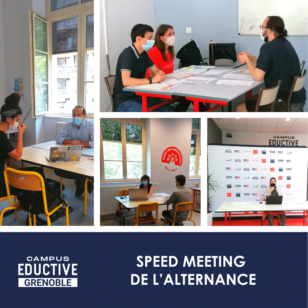Speed Meetings au Campus Eductive Grenoble